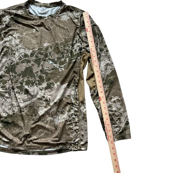 Realtree Long Sleeve Fishing T-Shirt Men's Size Large Multicolor Camo Hunting - Picture 3 of 5